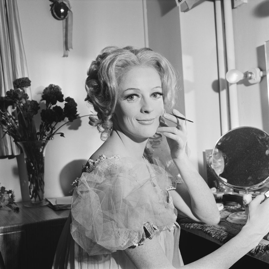 Die britische Schauspielerin Maggie Smith im Oktober 1967 in London