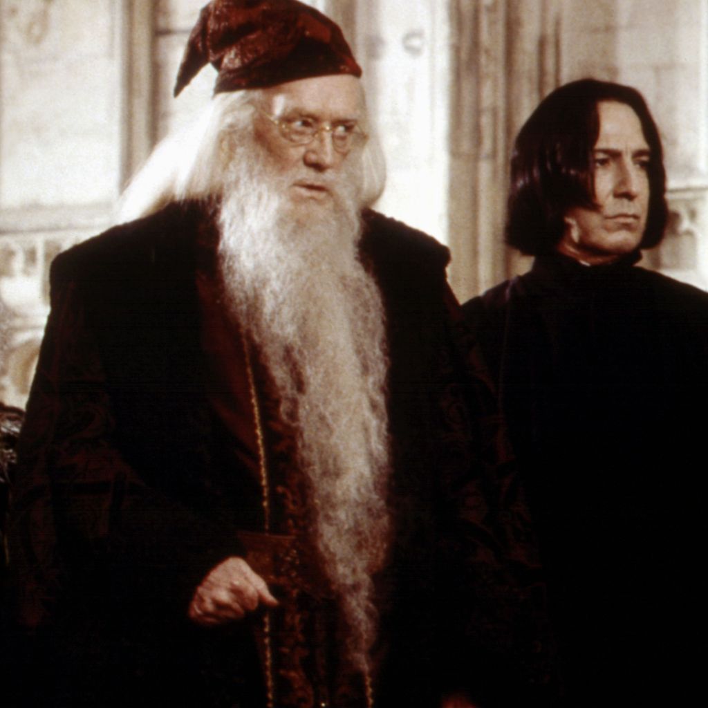 Maggie Smith, Miriam Margolyes, Richard Harris und Alan Rickman