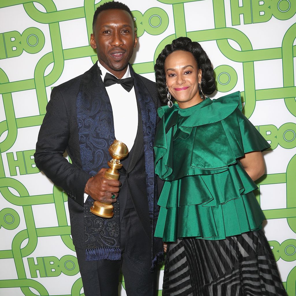 Mahershala Ali und Amatus Sami-Karim bei den Golden Globes 2019