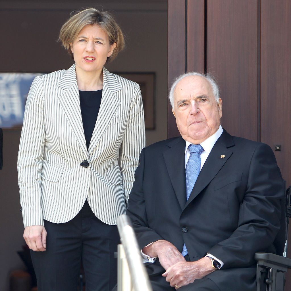Maike Kohl-Richter und Helmut Kohl im Jahr 2014