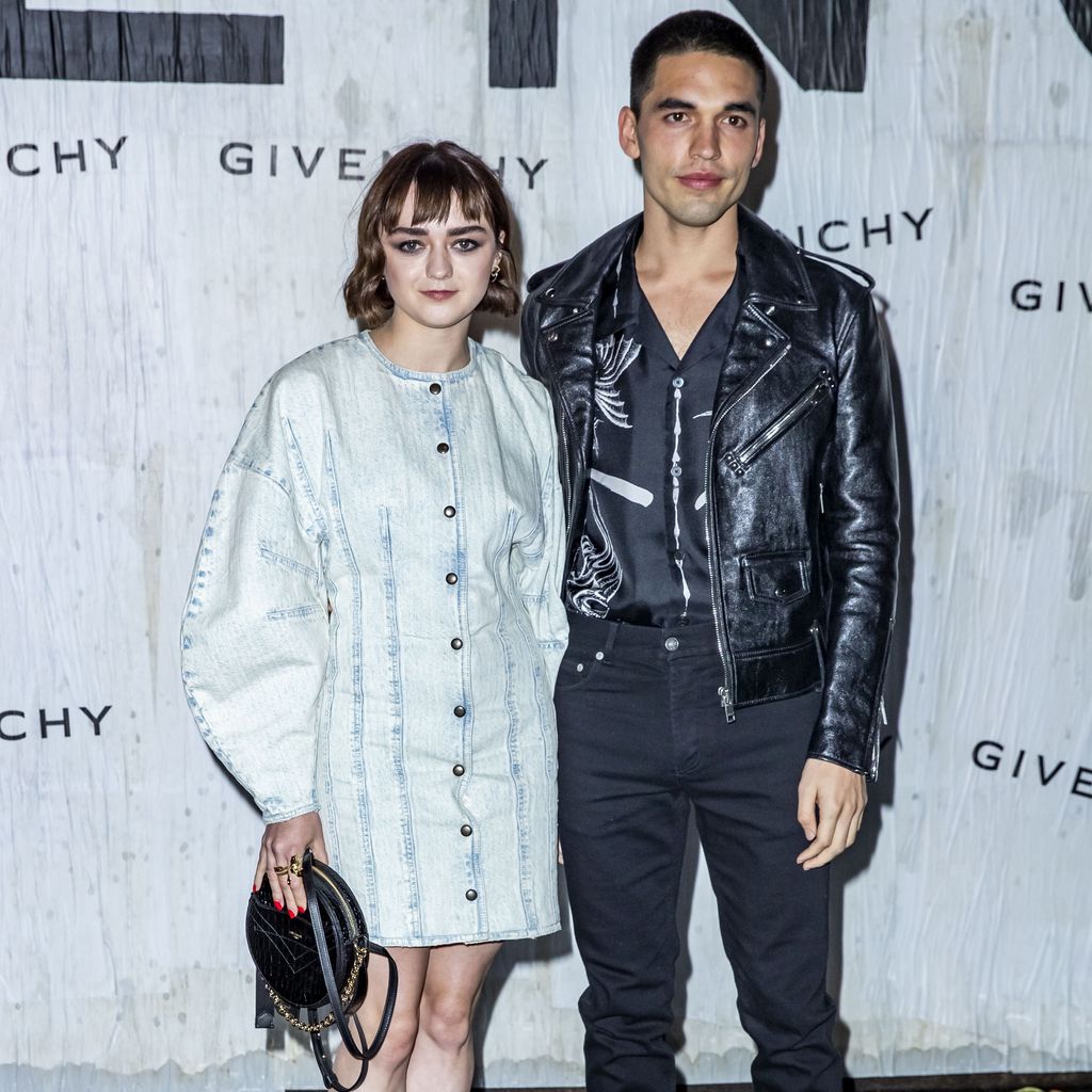 Maisie Williams und Reuben Selby bei der Paris Fashion Week, 2019