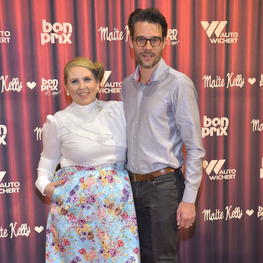 Maite Kelly und Florent Raimond bei der "Maite Kelly & bonprix"-Kollektionspräsentation 2015