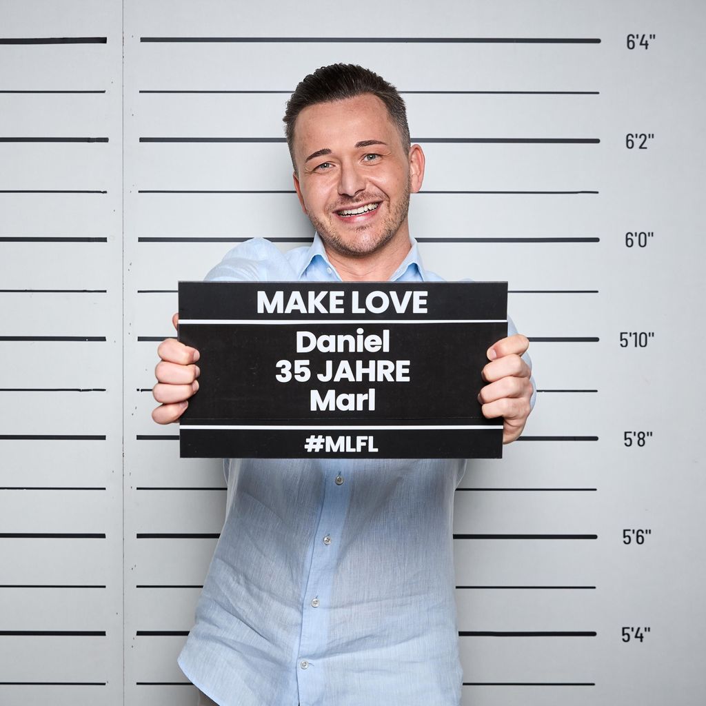 "Make Love, Fake Love"-Kandidat Daniel