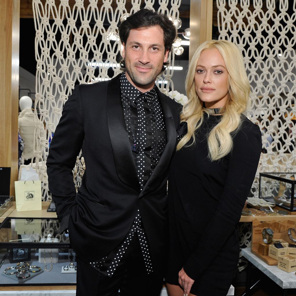 Profi-Tänzer Maksim Chmerkovskiy und Peta Murgatroyd 2015