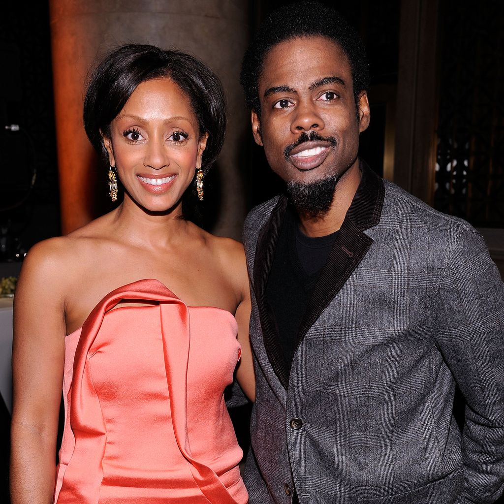 Malaak Compton-Rock und Chris Rock, April 2011