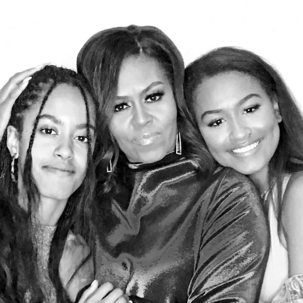 Malia, Michelle und Sasha Obama