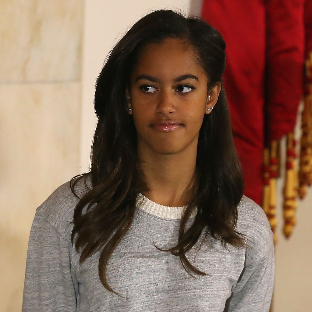 Malia Obama beim Thanksgiving-Dinner im Weißen Haus 2014