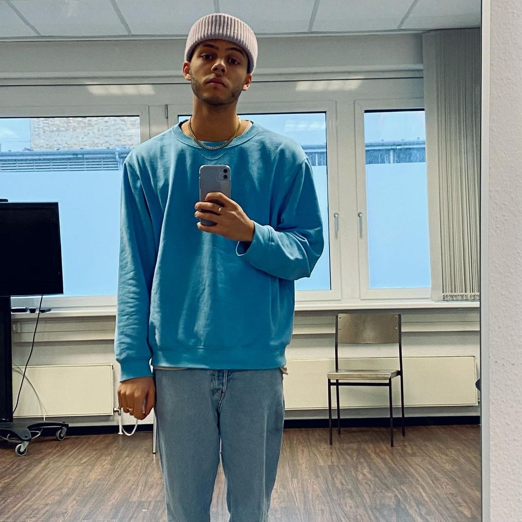 Sänger Malik Harris im Januar 2022