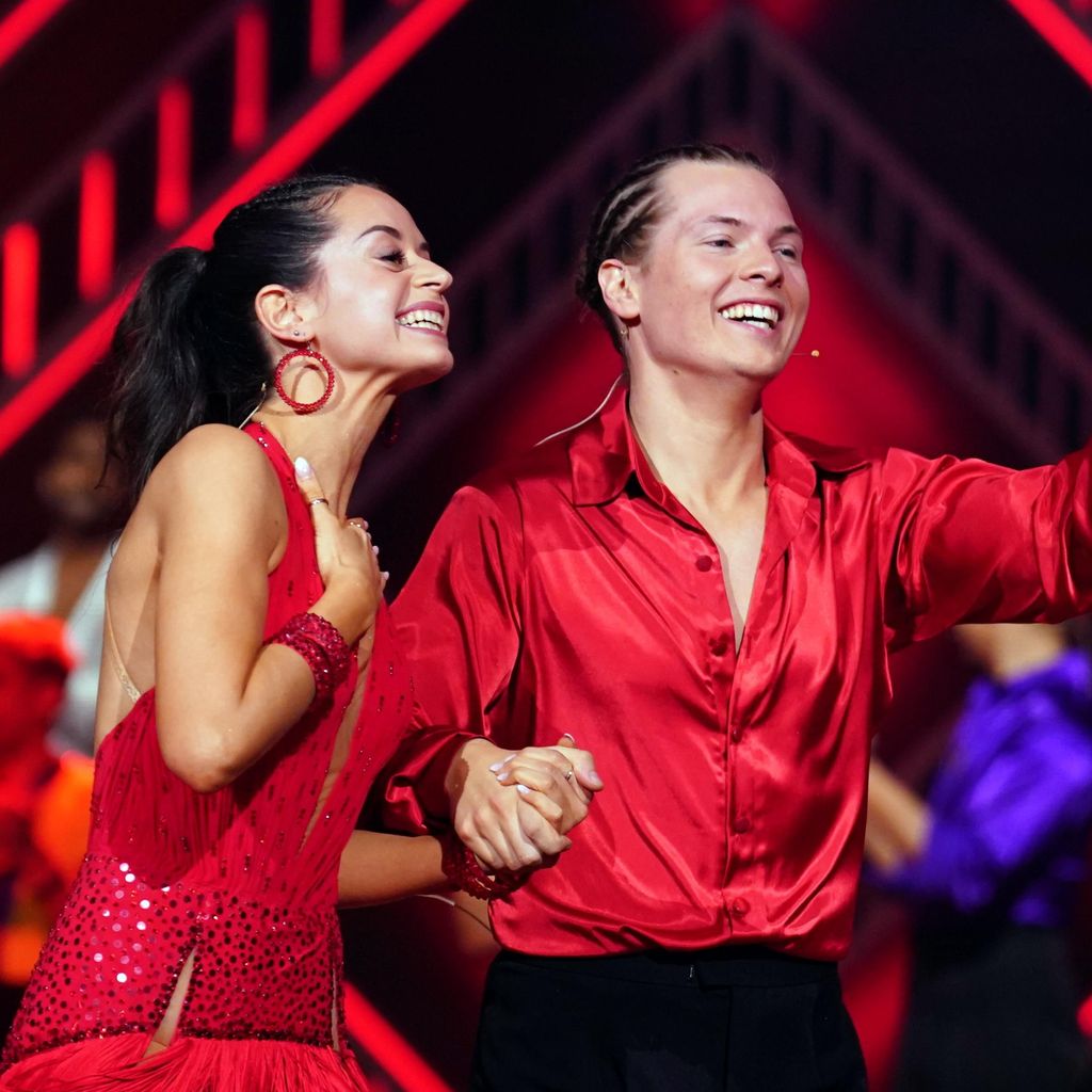 Malika Dzumaev und Gabriel Kelly bei "Let's Dance"