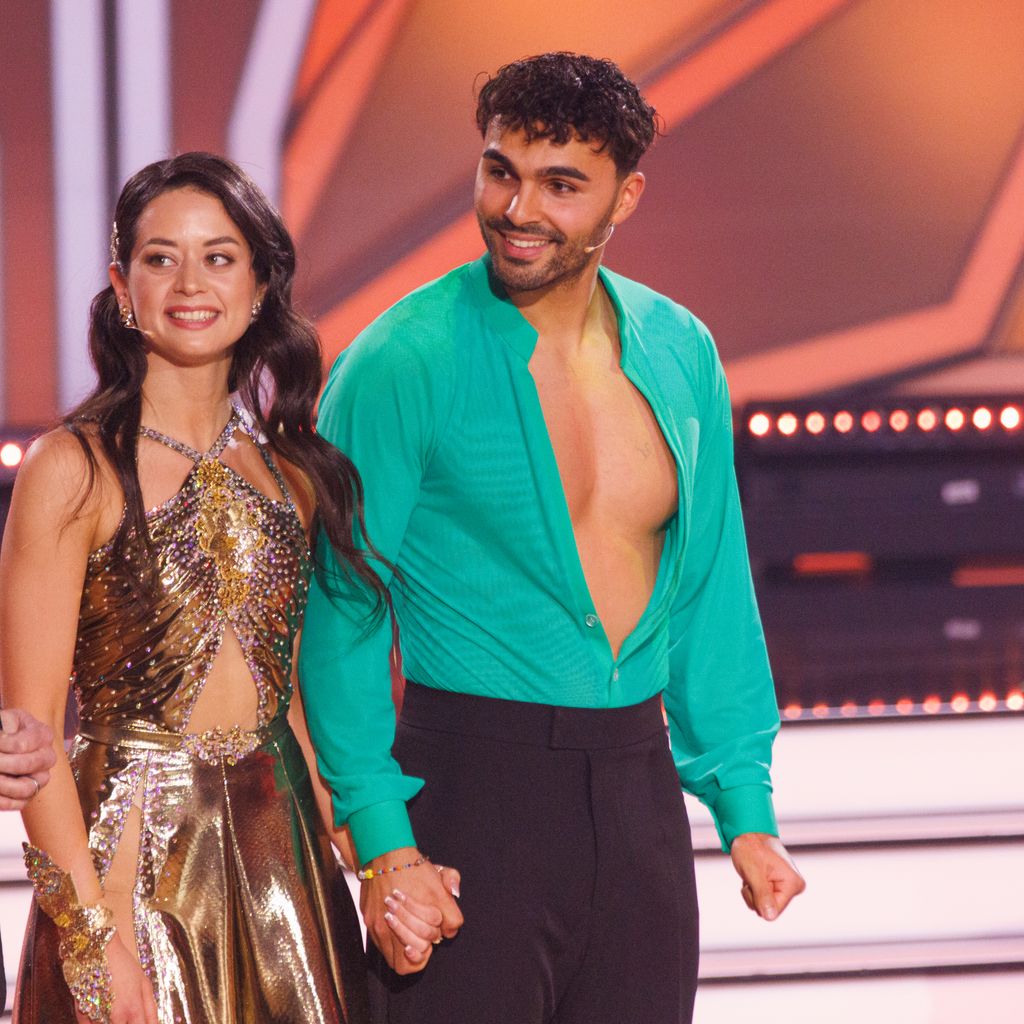 Malika Dzumaev und Younes Zarou bei "Let's Dance"
