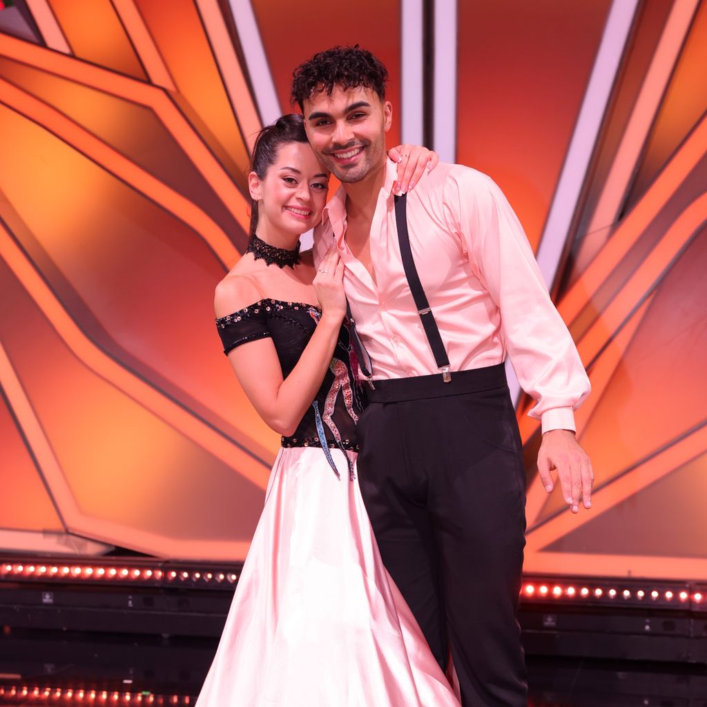 Malika Dzumaev und Younes Zarou bei "Let's Dance"
