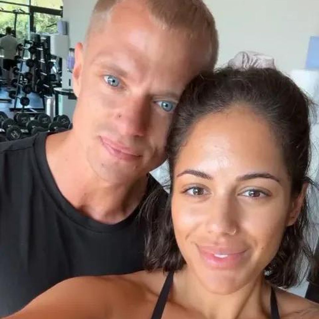 Malin Andersson und ihr Partner Jim, 2024