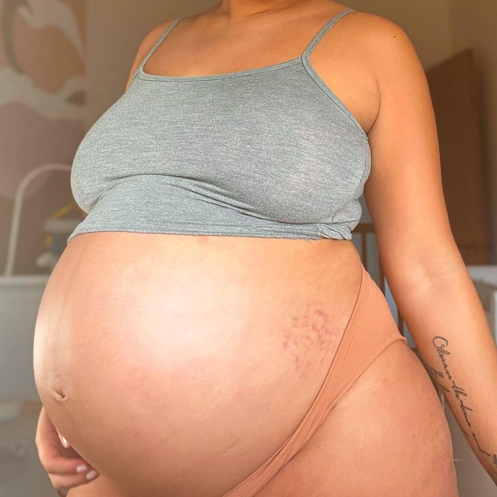 Malin Anderssons Babybauch