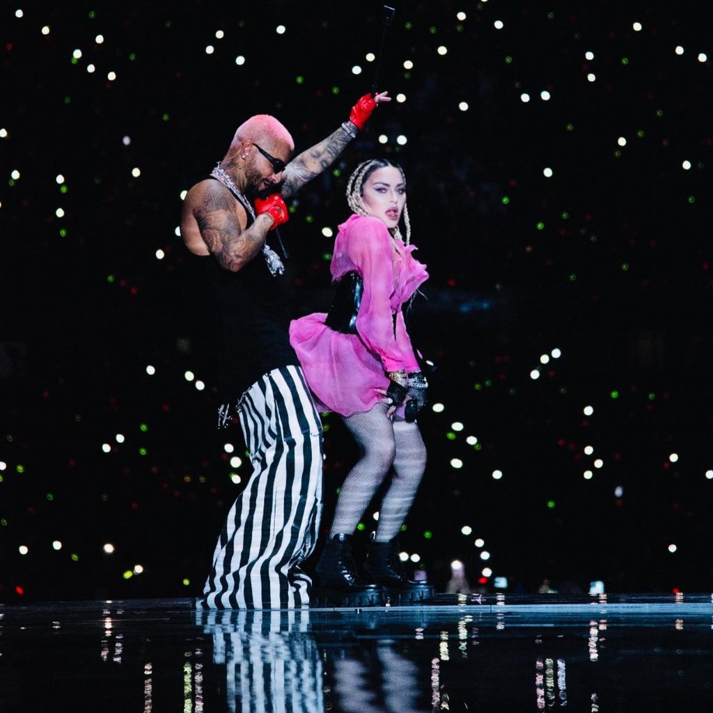 Maluma und Madonna in Medellin im Mai 2022