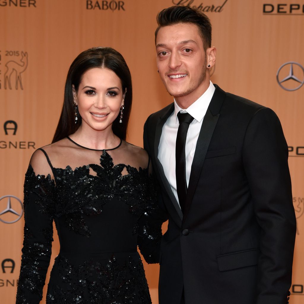 Mandy Capristo und Mesut Özil im November 2015