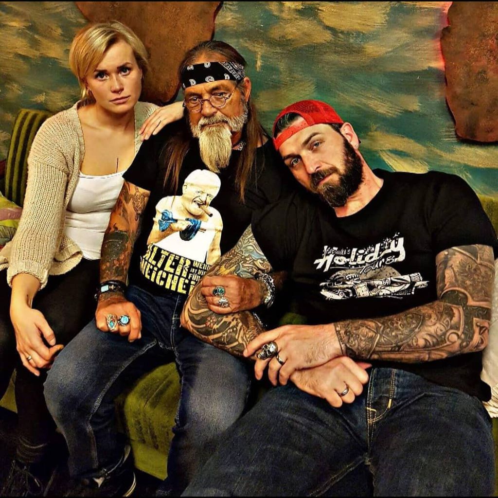 Mandy-Kay Bart, Dennis Hamer und Ingo Kantorek am "Köln 50667"-Set