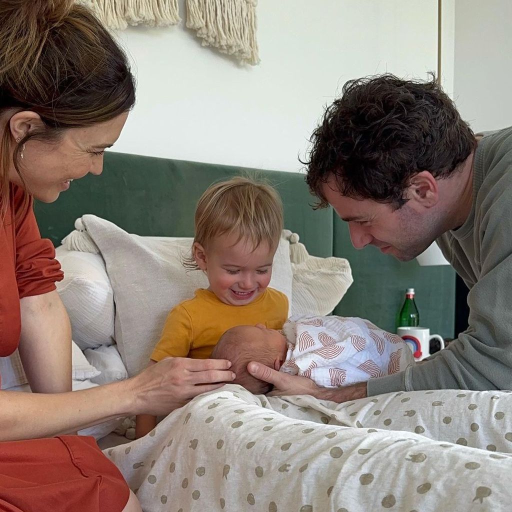 Mandy Moore mit ihrer Familie im Oktober 2022