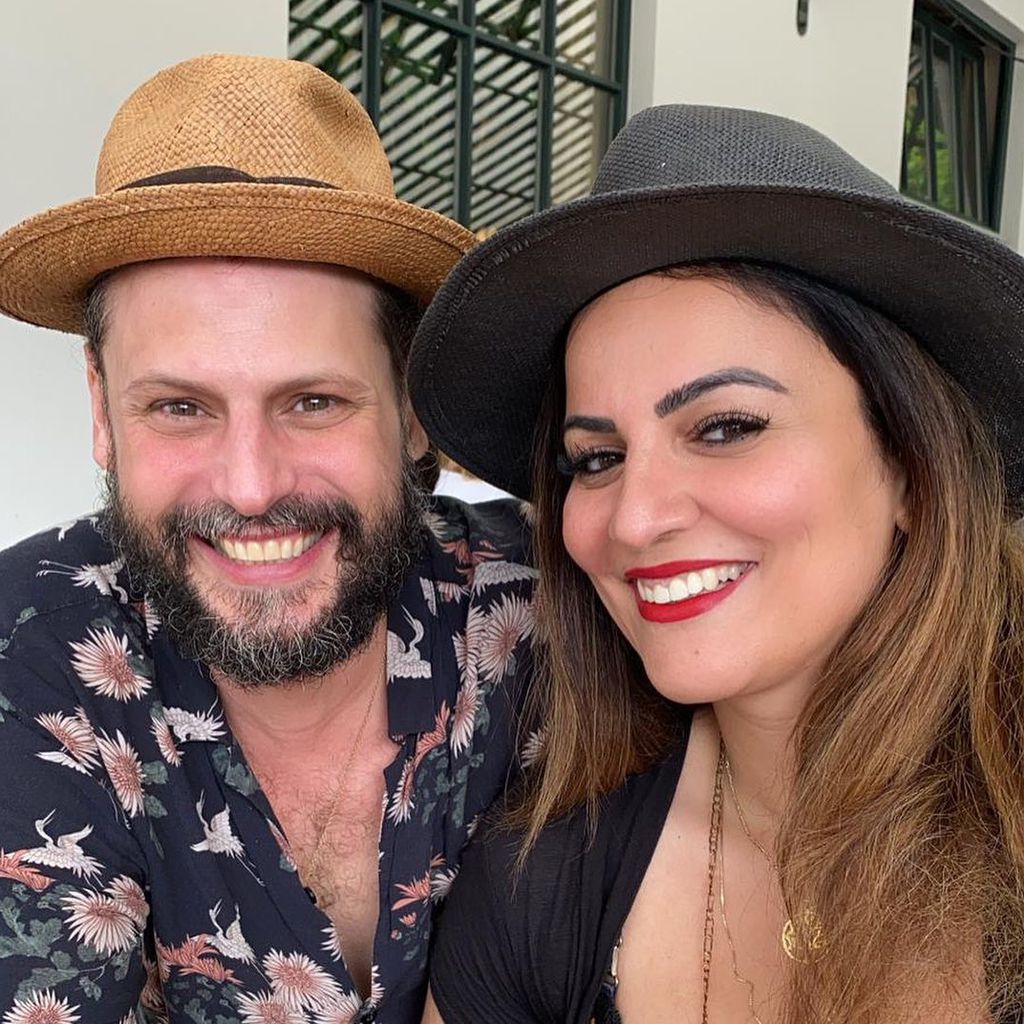 Manuel Cortez mit seiner Freundin Saina Bayatpour