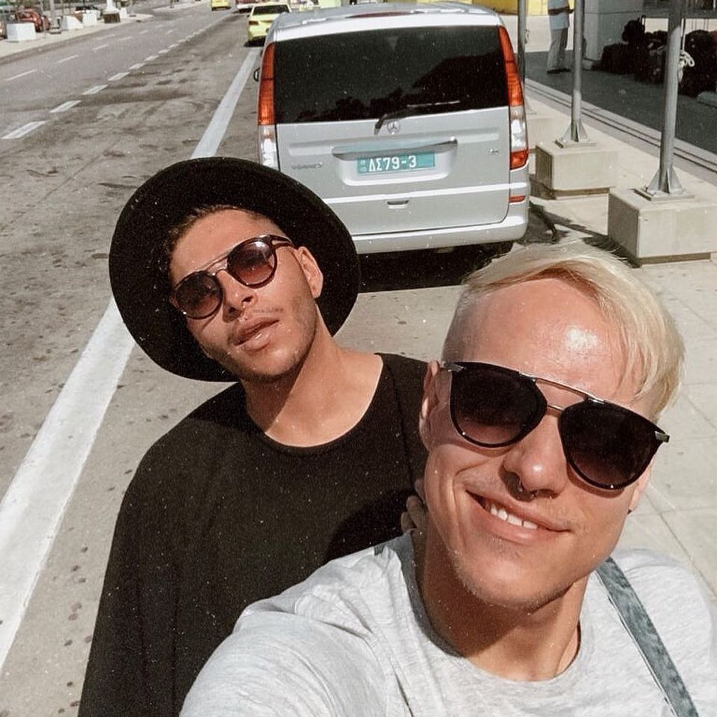 Manuel Denniger und Chris-Ole Schramm im Februar 2019