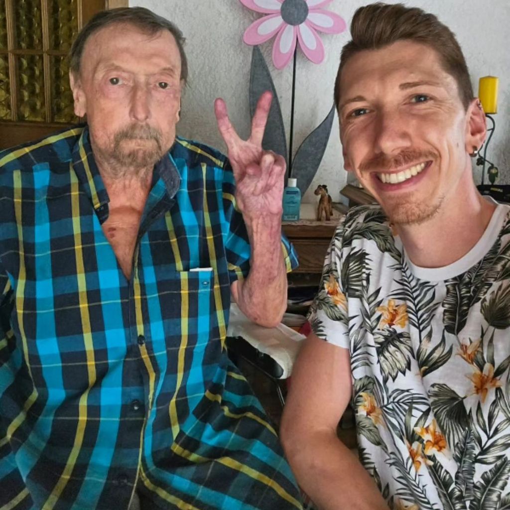 TV-Star Manuel Flickinger und sein Vater Gottfried