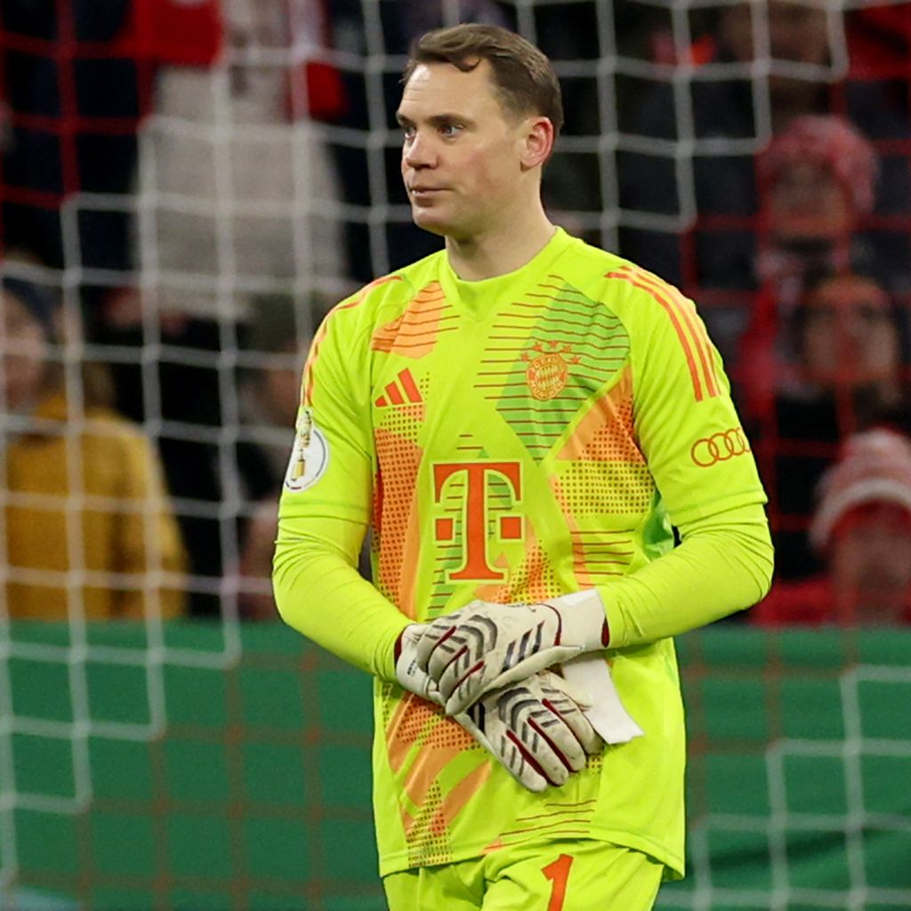 Manuel Neuer beim Spiel gegen Bayer Leverkusen am 3. Dezember 2024