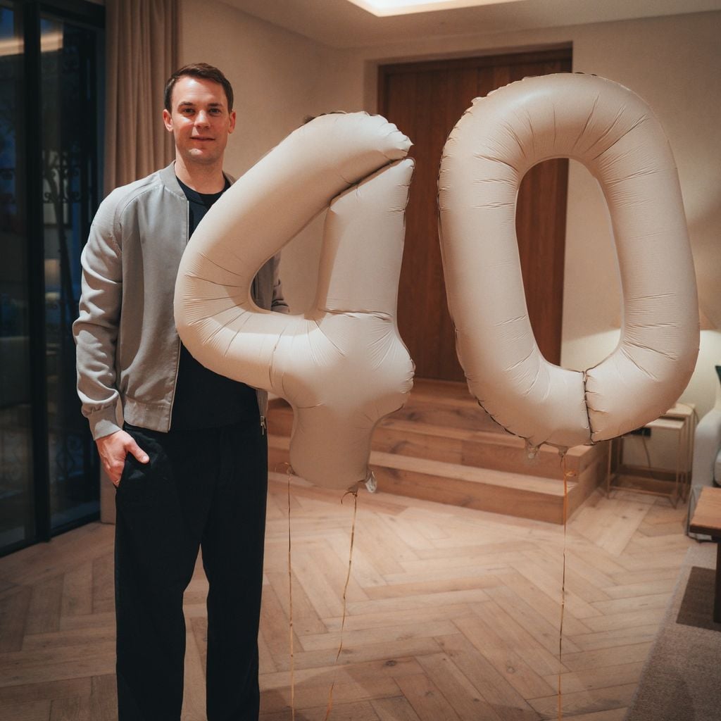 Manuel Neuer an seinem 40. Geburtstag
