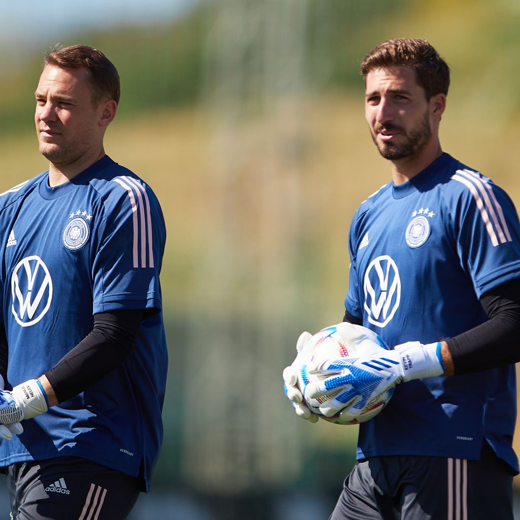 Manuel Neuer und Kevin Trapp, Mai 2022