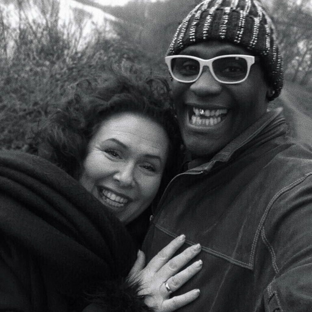 Manuela Schreyeck-Williams und Alphonso Williams im Dezember 2018