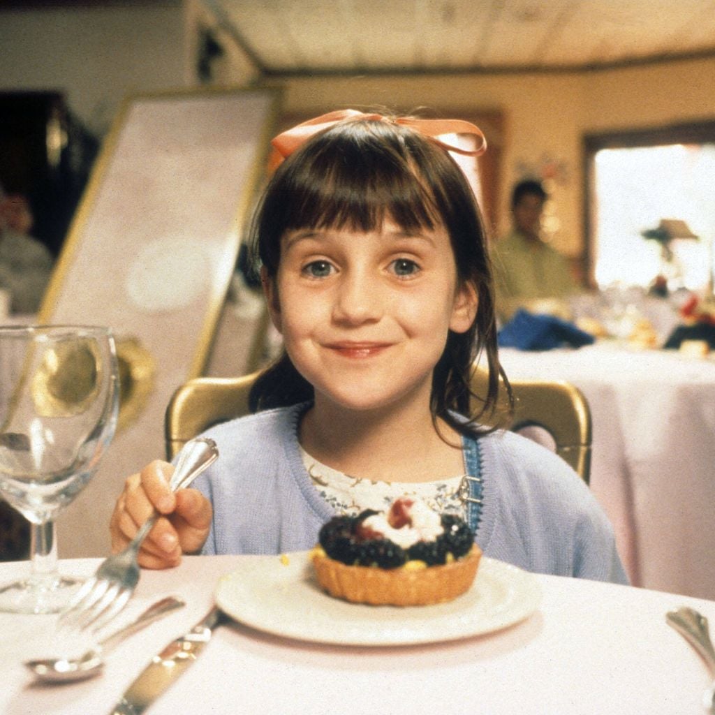 Mara Wilson in einer Szene aus "Matilda"
