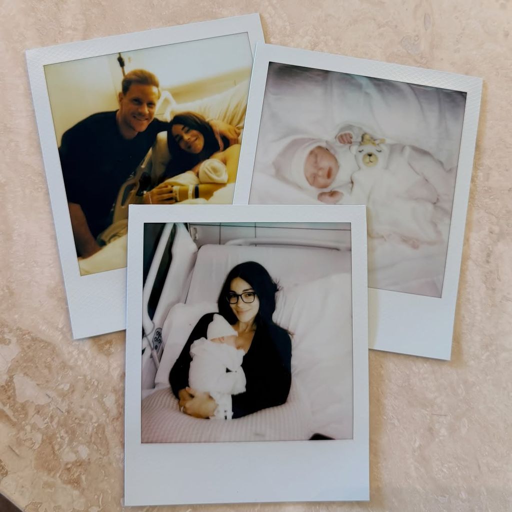 Marc-André ter Stegen und Ona Sellarès mit ihrer Tochter Sofie