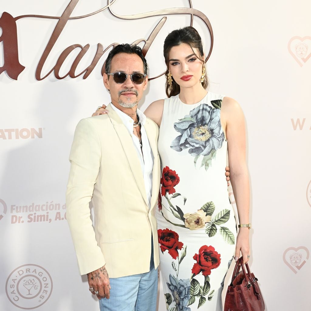 Marc Anthony und Nadia Ferreira in Miami