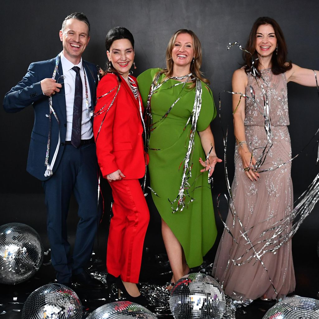 Marc Dumitru, Tatjana Clasing, Ania Niedieck, Bianca Hein anlässlich 20 Jahre "Alles was zählt"