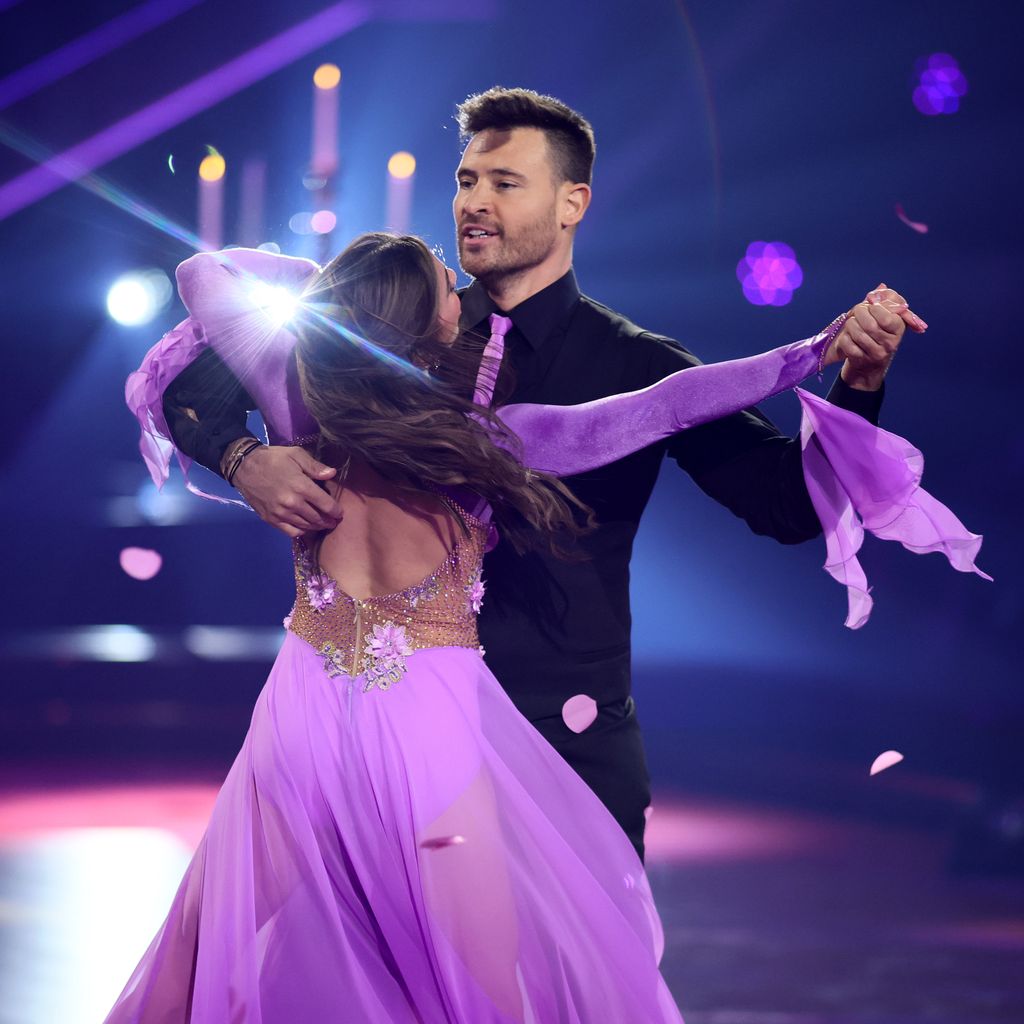 Marc Eggers und Renata Lusin bei "Let's Dance", März 2025