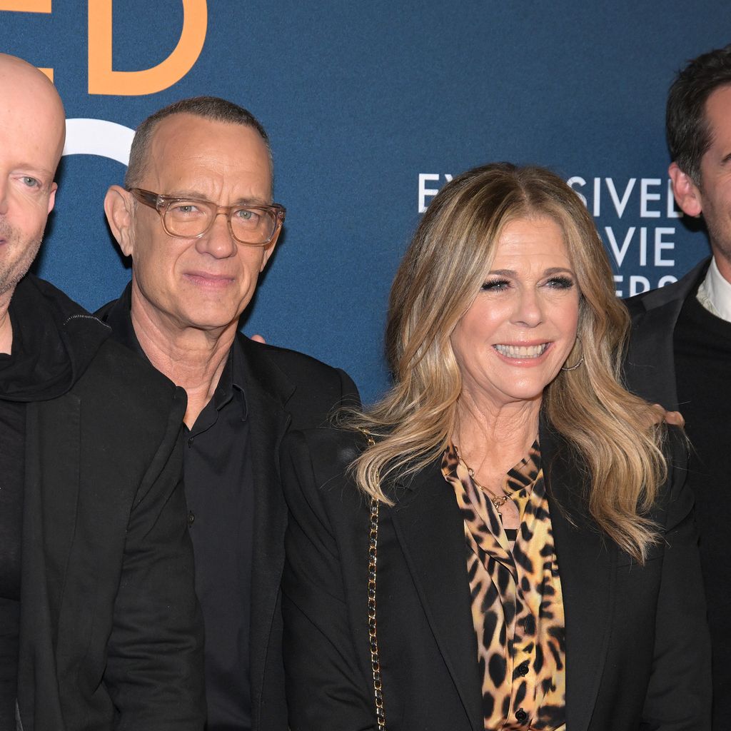 Marc Forster (Regisseur des Films), Tom Hanks und Rita Wilson
