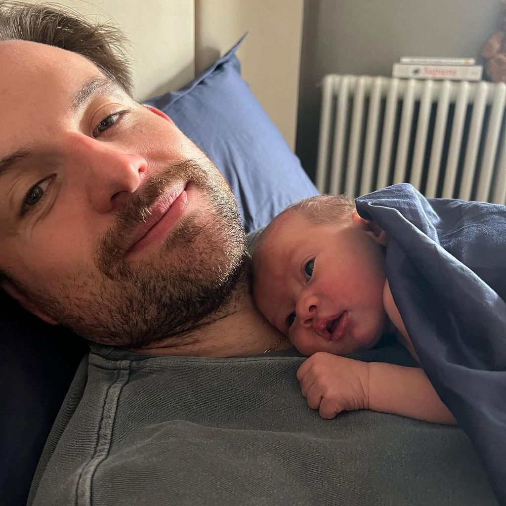 Marc O'Connor mit seinem Sohn Jude