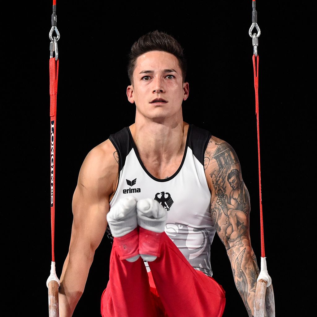 Marcel Nguyen bei den Turn-Weltmeisterschaften in Montreal, Kanada