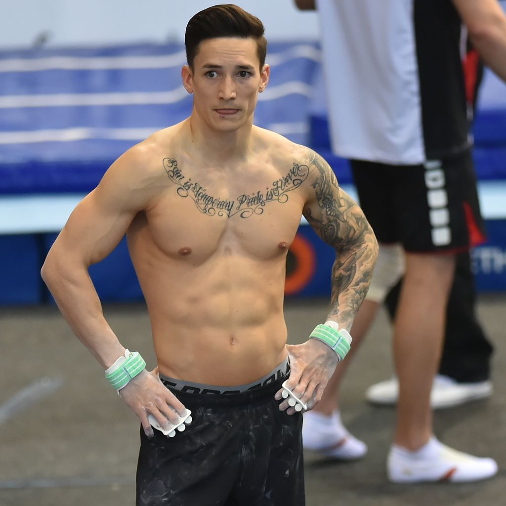 Marcel Nguyen beim "EnBW Gymnastics World Cup" in Stuttgart