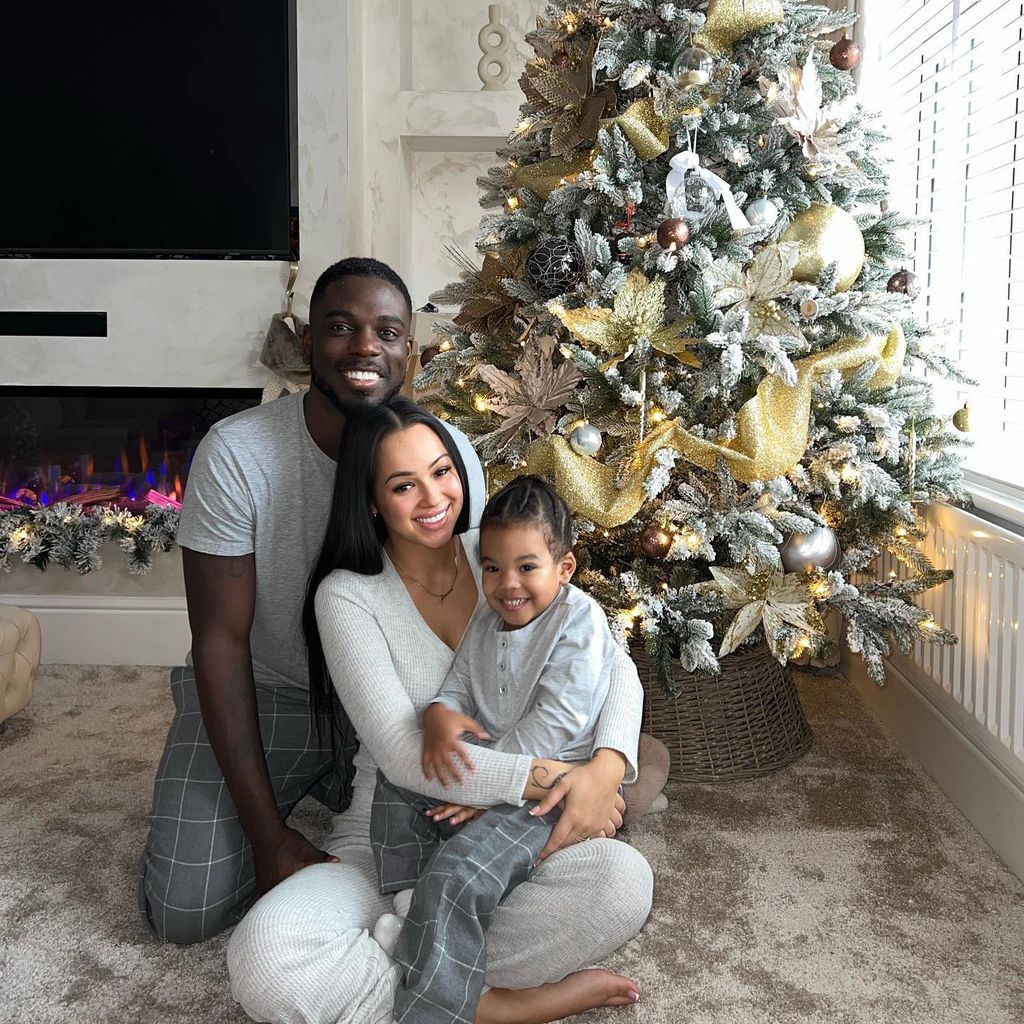 Marcel, Rebecca und Roman Somerville im Dezember 2023