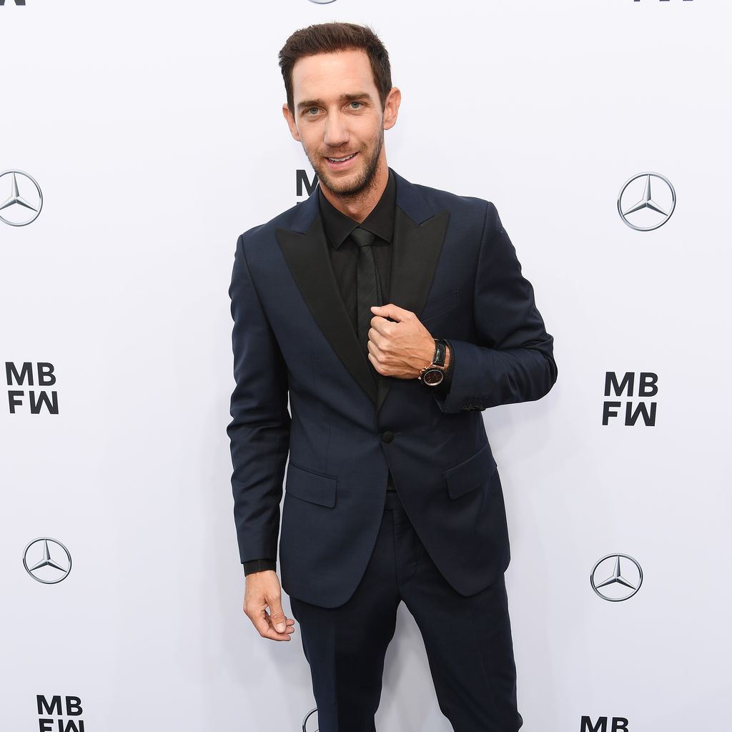 Marcel Remus auf der Mercedes-Benz Fashion Week in Berlin im Juli 2018