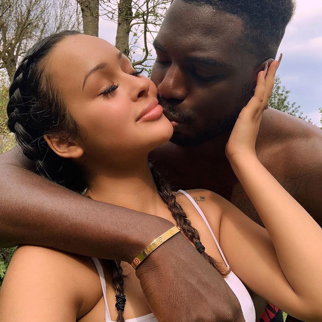 Marcel Somerville und seine Freundin Rebecca im Mai 2020