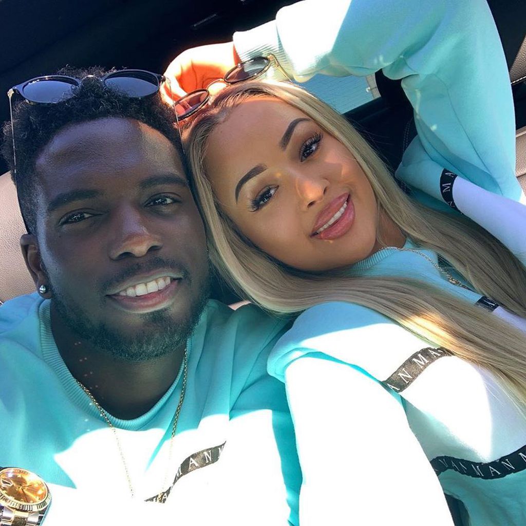 Marcel Somerville und seine Freundin Rebecca im April 2020