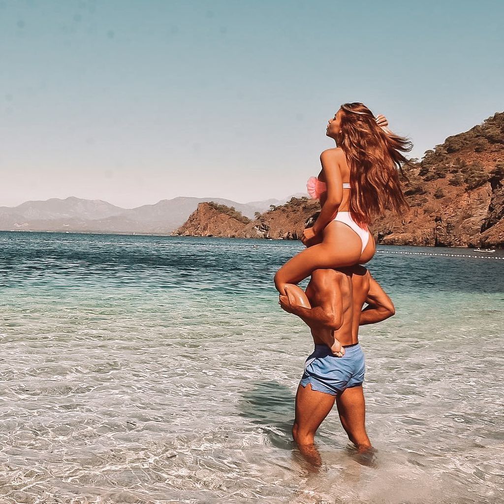 Das Fitness-Couple Marcellino Kremers und Dijana Cvijetic