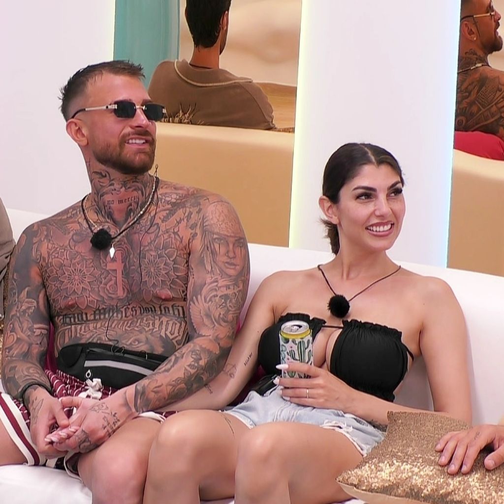Marcellino Kremers, Gigi Birofio und Yeliz Koc, "Love Island VIP" 2024