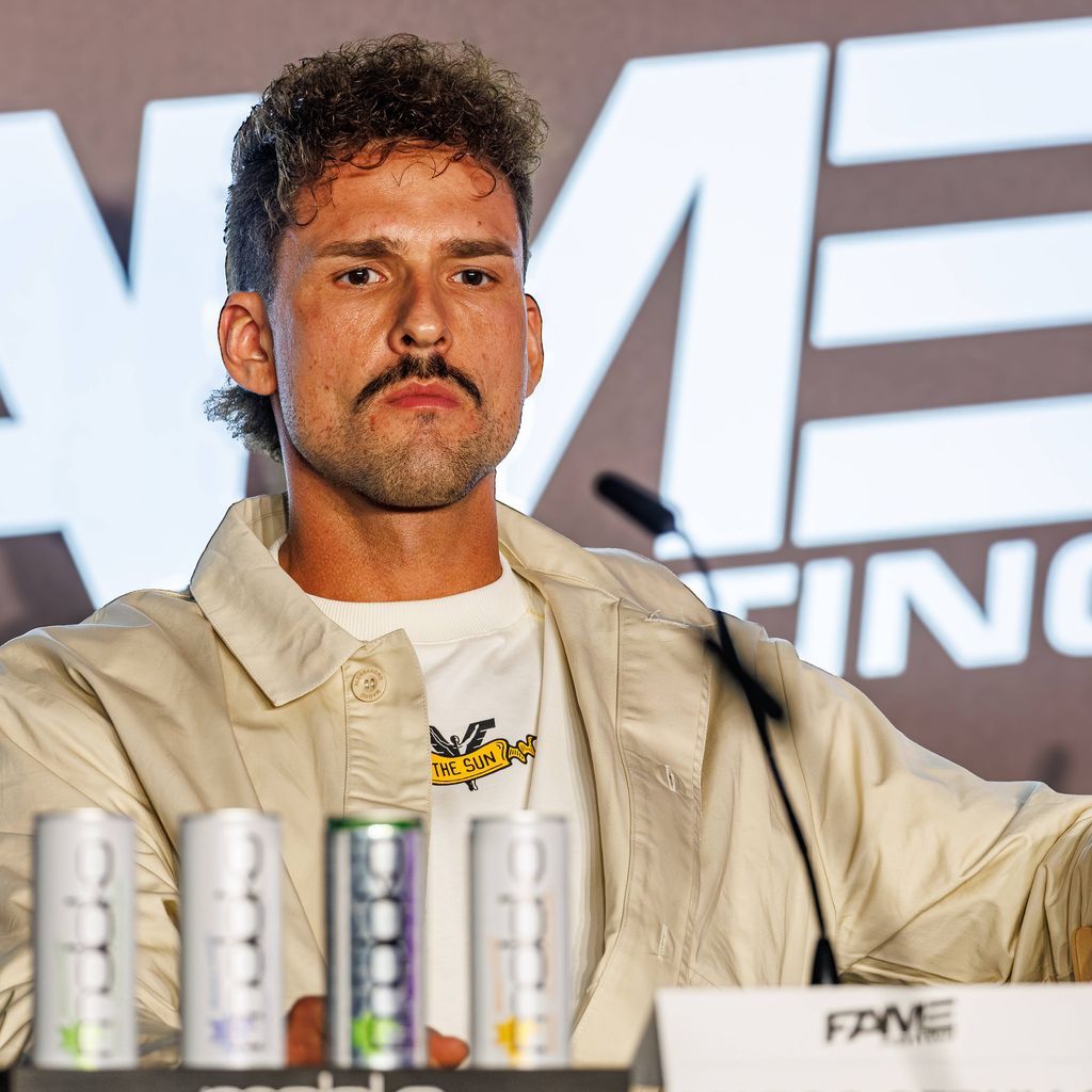 Marco Cerullo bei der Pressekonferenz zum Promi-Boxen Fame Fighting 3 im Atlantic Hotel Essen.