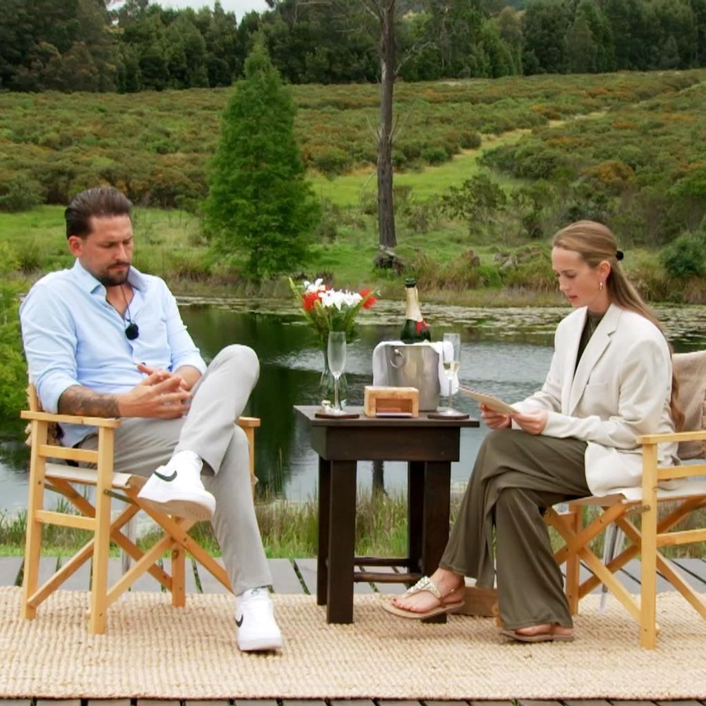 Marco Cerullo und Christina Grass bei der Zeit zu zweit bei "Prominent getrennt" 2025