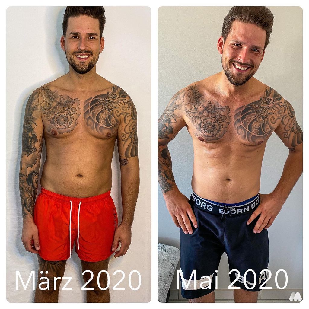 Marco Cerullo im März und Mai 2020
