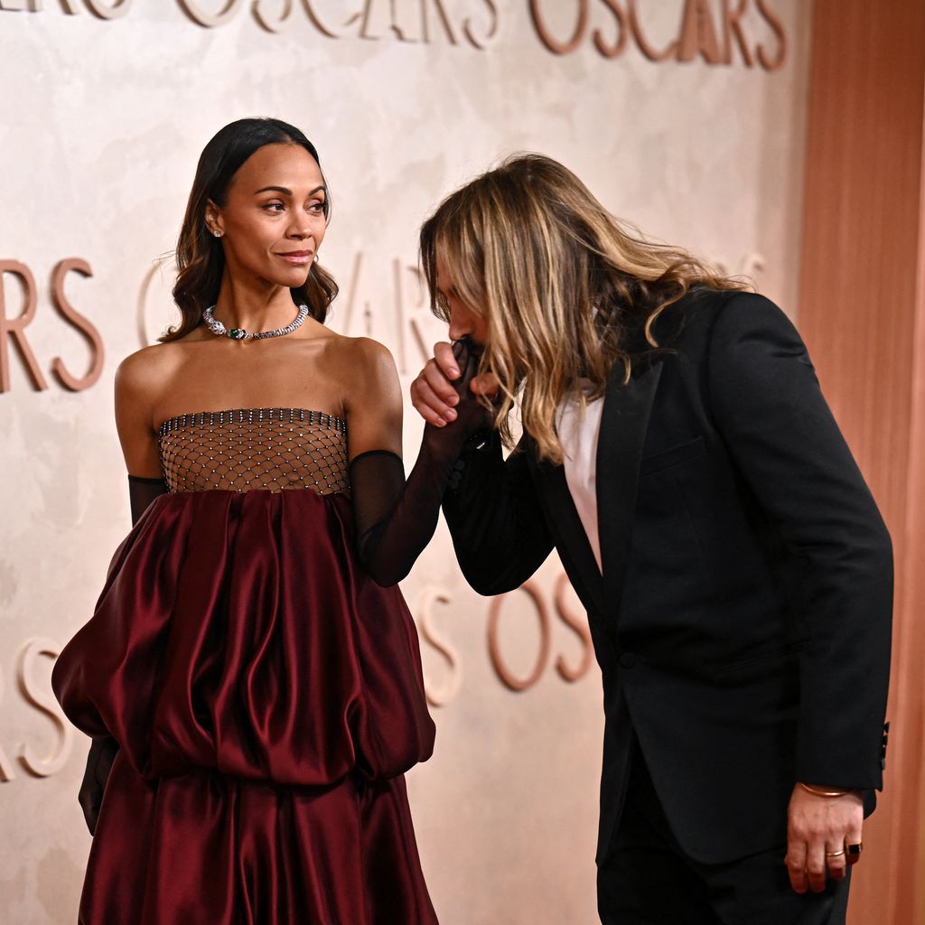 Zoe Saldaña und ihr Mann Marco Perego bei den Oscars 2025
