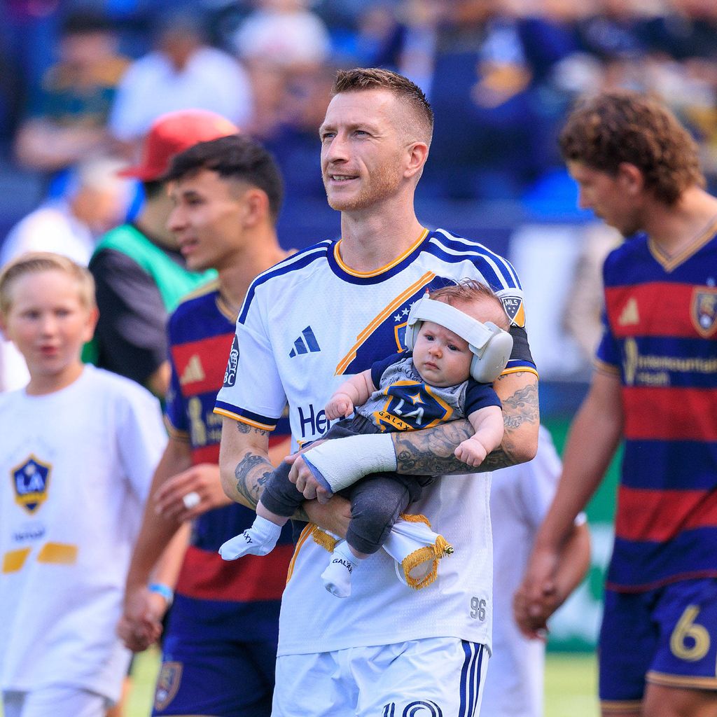 Marco Reus vor dem MLS-Spiel der LA Galaxy gegen Real Salt Lake