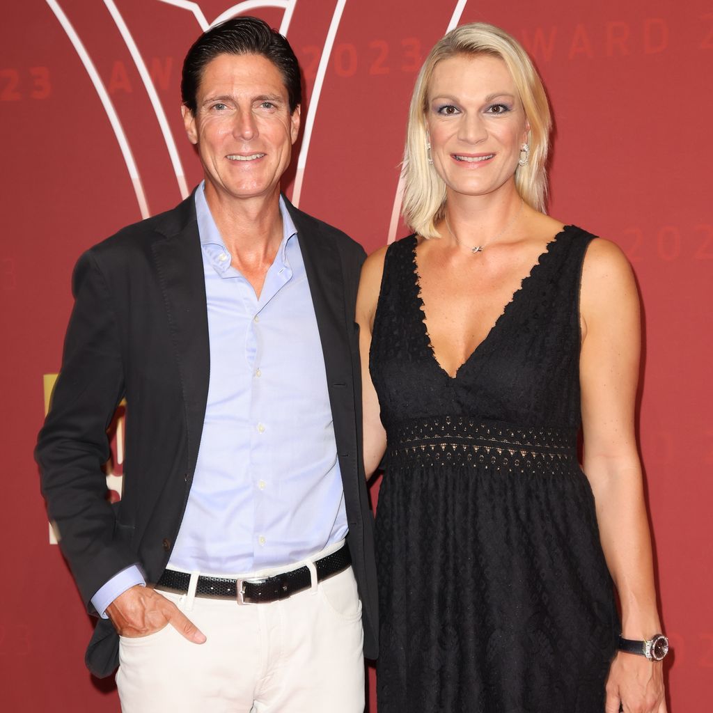 Marcus Höfl und Maria Höfl Riesch im August 2023 in Hamburg
