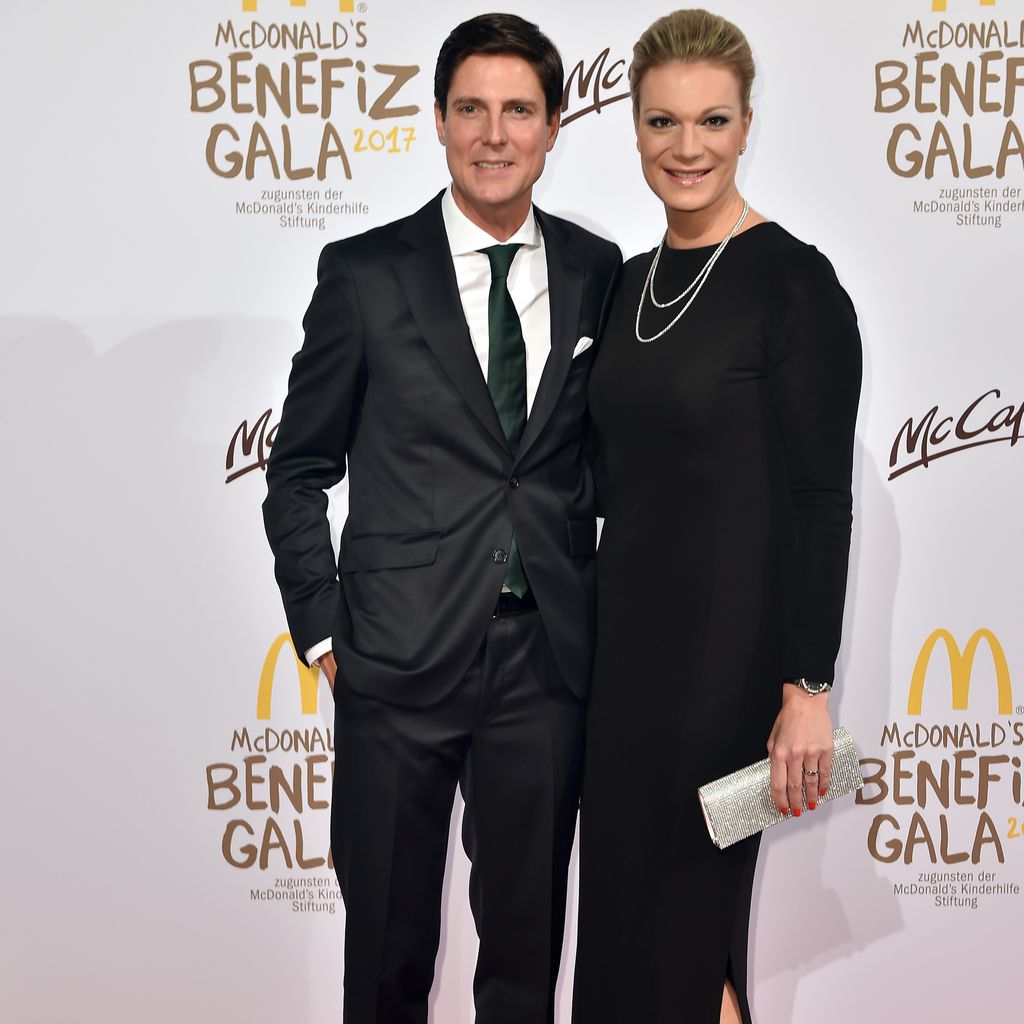 Marcus Höfl und Maria Höfl-Riesch auf der "McDonald's Charity Gala" 2017